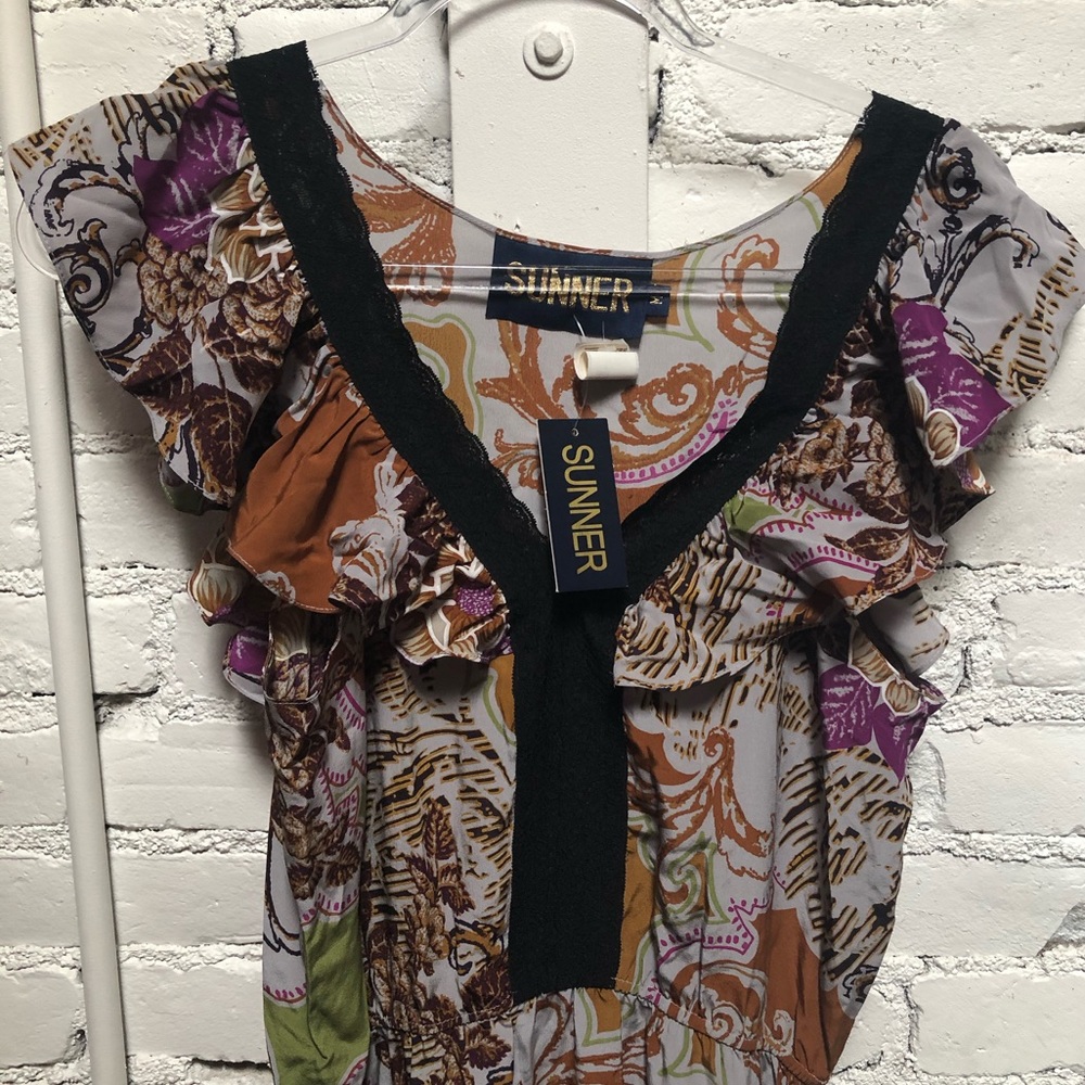 Sunner 100% Silk maxi dress